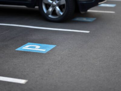 Harrow resin car park surface