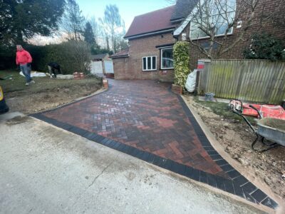 Block paving driveways (4) Middlesex